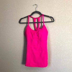 Athleta Hot Pink Workout Tank Top
